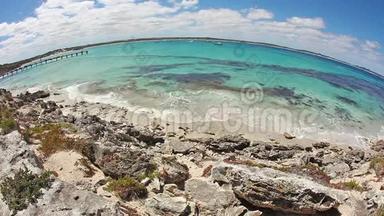 南澳大利亚袋鼠岛Vivonne湾的延时录像